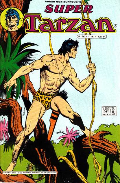 Scan de la Couverture Tarzan Super n 16